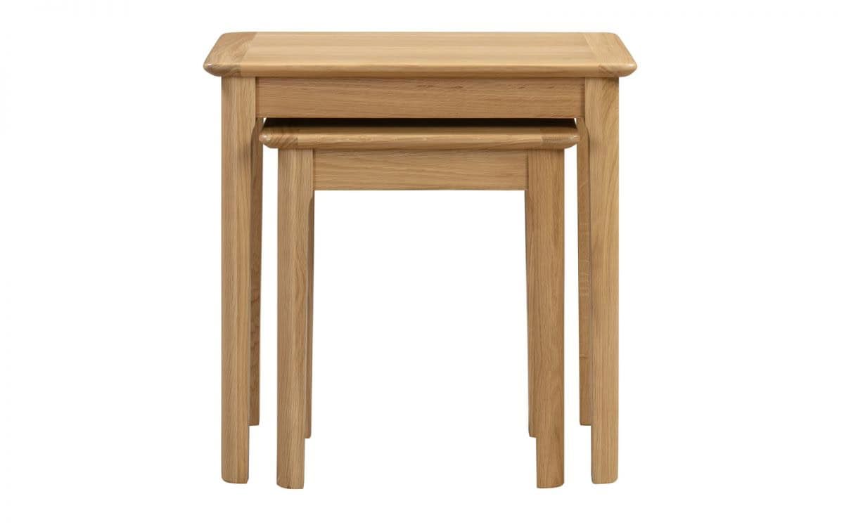 Alderbury Nest of Tables - Oak - Image 2