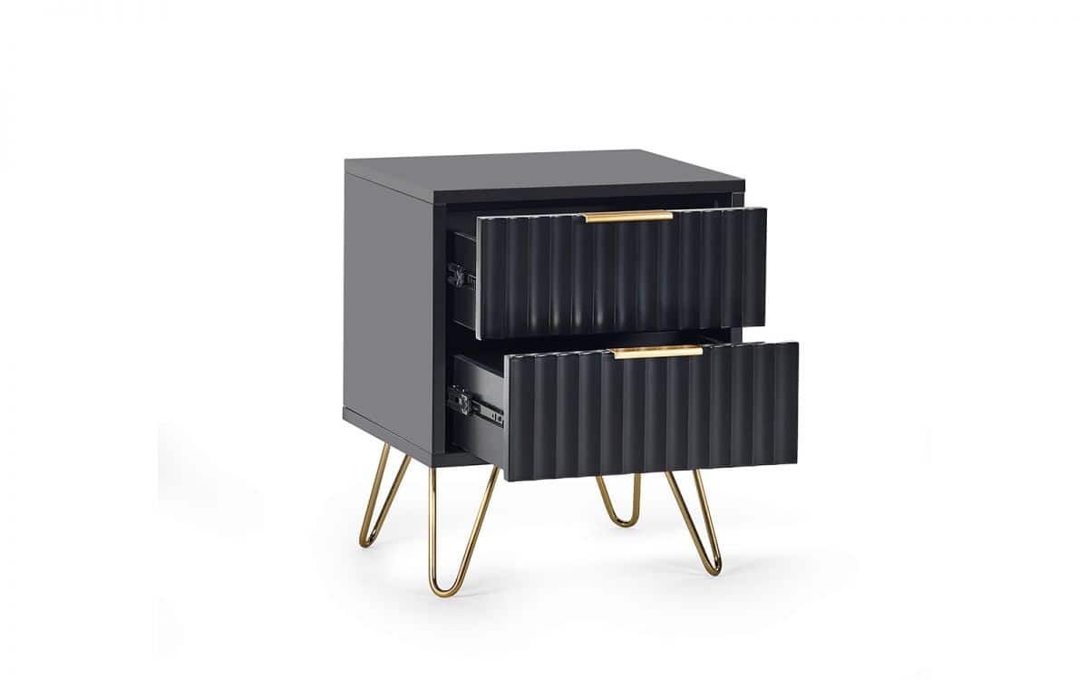 Murphy Lamp Table - Matte Black - Image 2