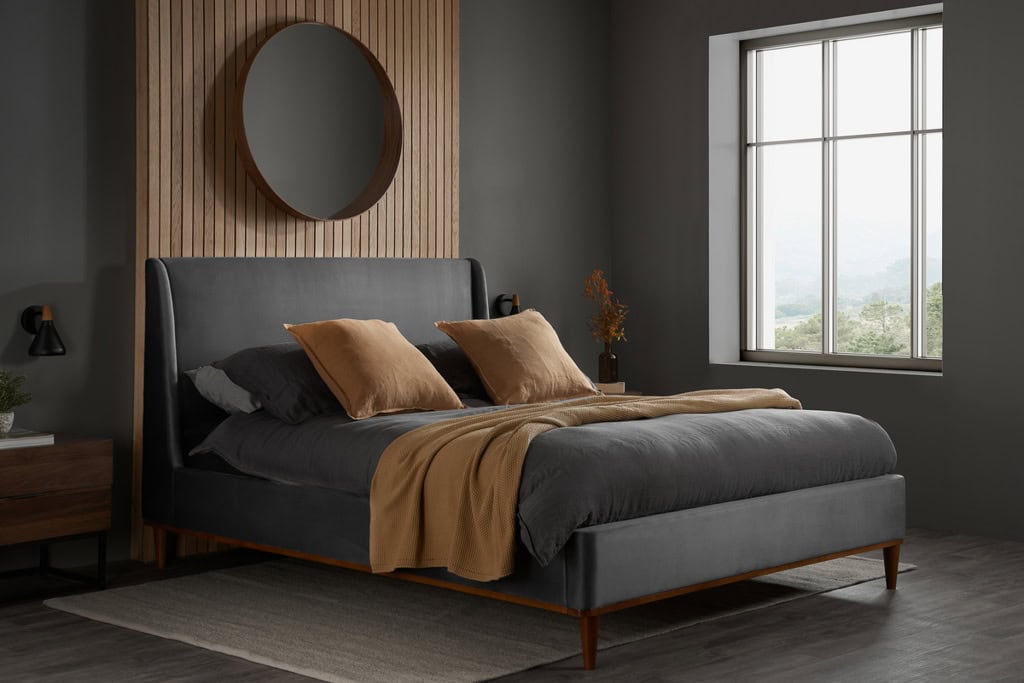 Lincoln 5ft Bedframe - Grey | Buy Online | Beds.ie