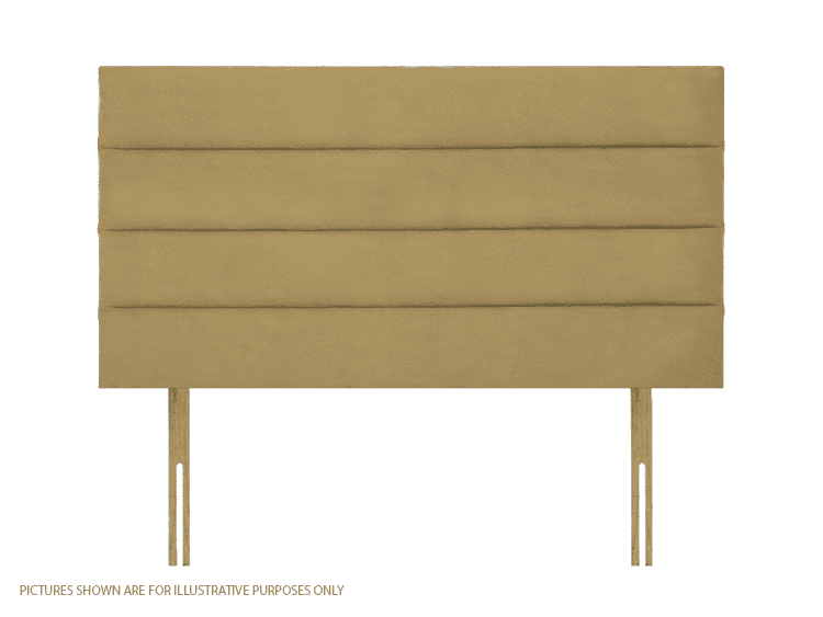 Apollo 2ft6 Dundee Headboard - Velvet Sand | Buy Online | Beds.ie