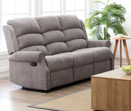 Windsor 3 Seater Recliner - Latte | Buy Online | Beds.ie
