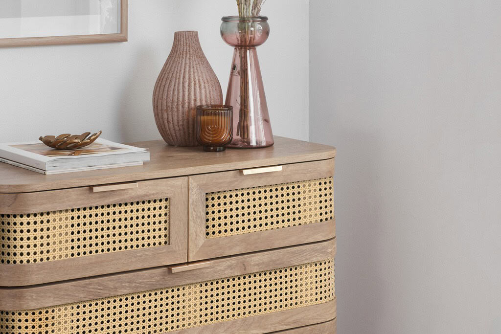 Noah 5 Drawer Chest - Oak - Image 4