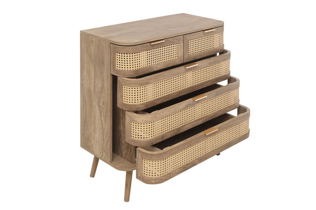 Noah 5 Drawer Chest - Oak - Image 7