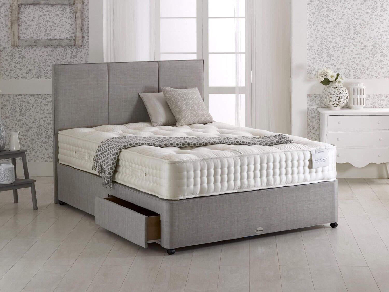 Healthbeds 4ft6 Luxor 2000 Bed | Buy Online | Beds.ie