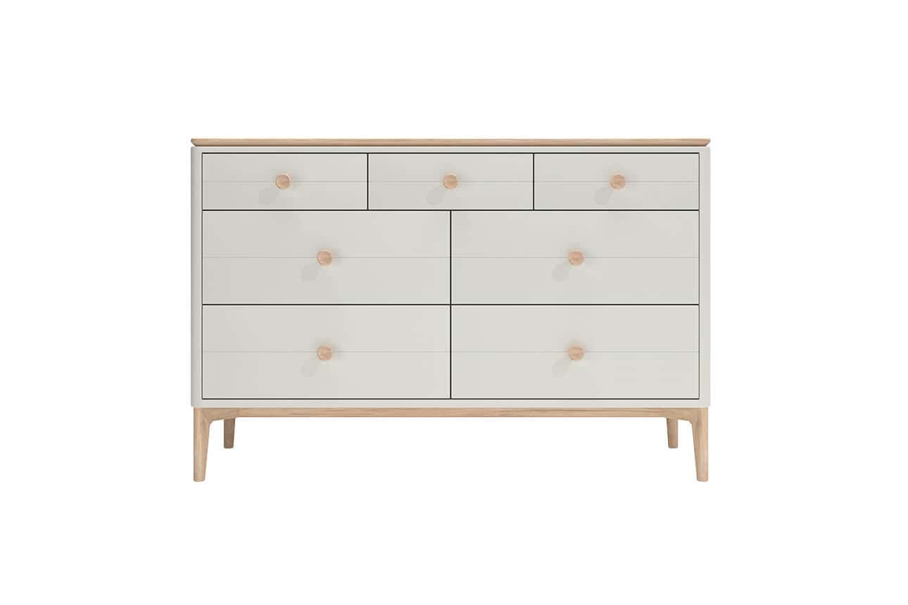 Marlow 7 Drawer Chest of Drawers - Cashmere Oak - Image 2