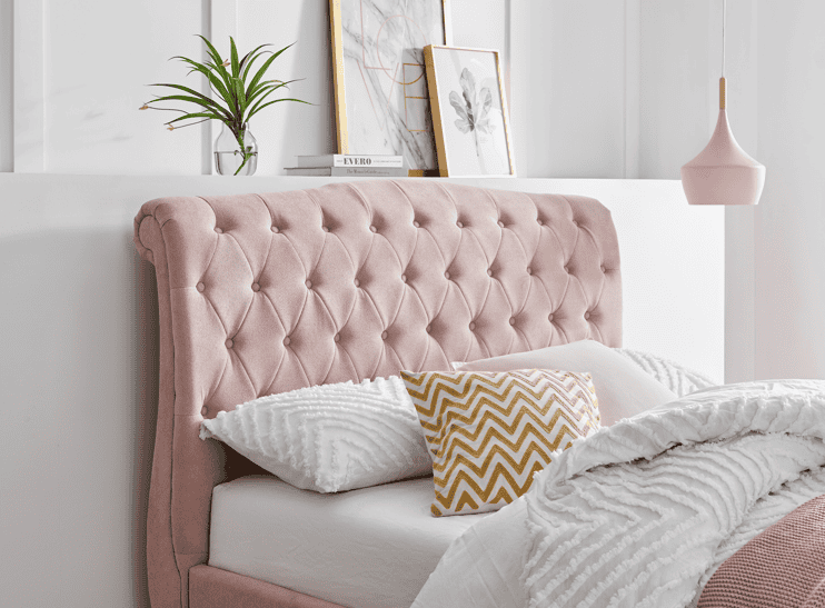 Limelight Rosa 4ft6 Bedframe - Pink - Image 3