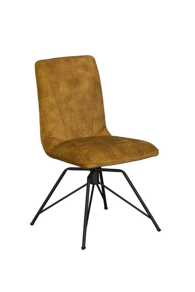Lola Dining Chair (Pair) - Gold | Buy Online | Beds.ie