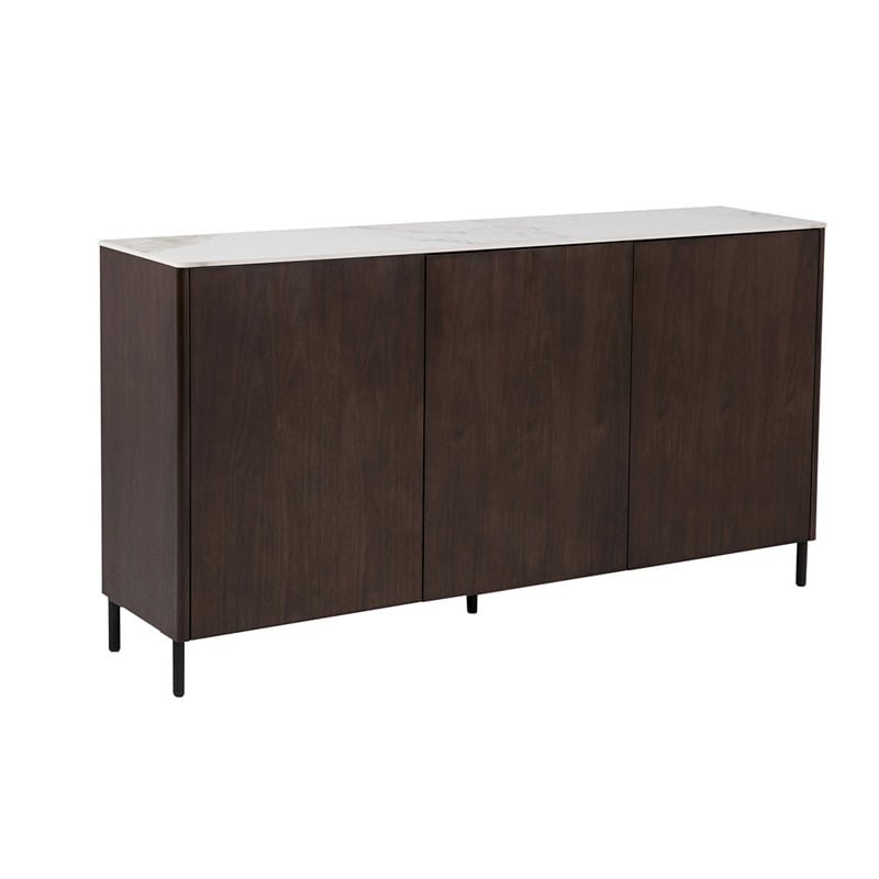 Ariya Sideboard - Marble/Walnut - Image 2