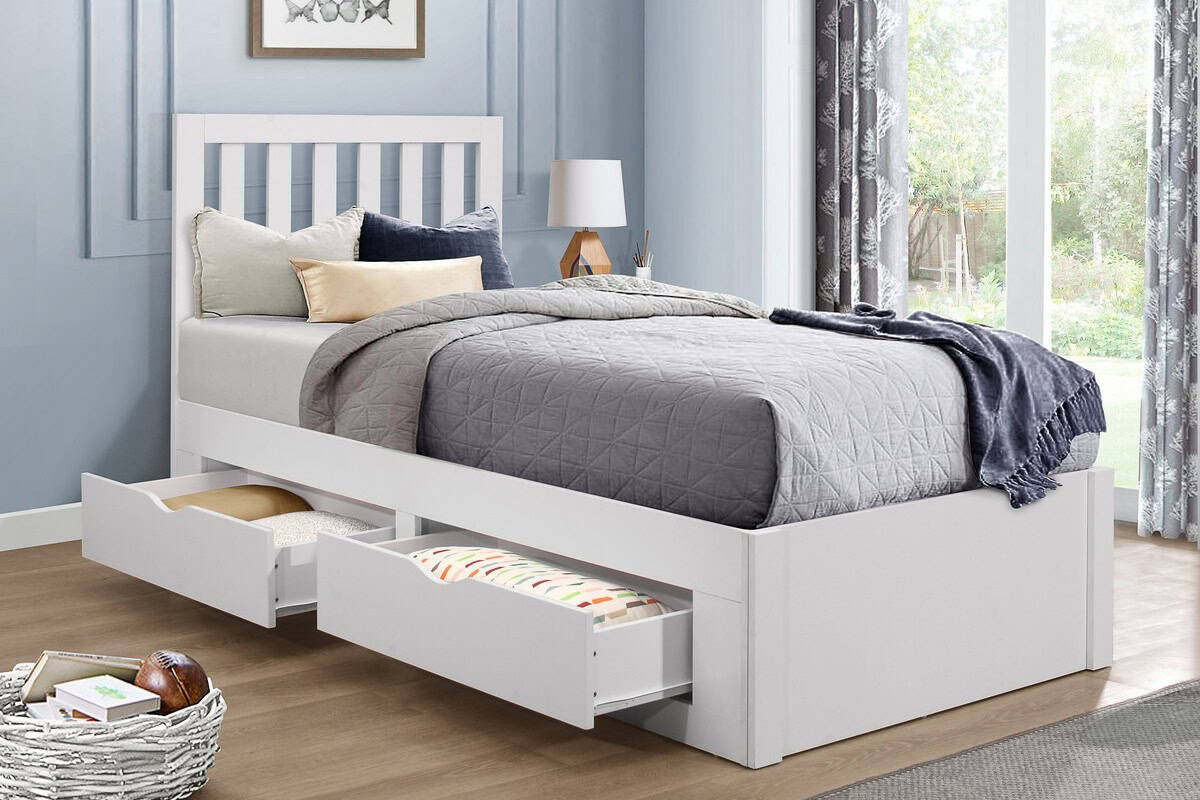 Appleby 3ft White Bed | Buy Online | Beds.ie