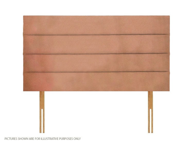 Apollo 2ft6 Dundee Headboard - Velvet Pink | Buy Online | Beds.ie
