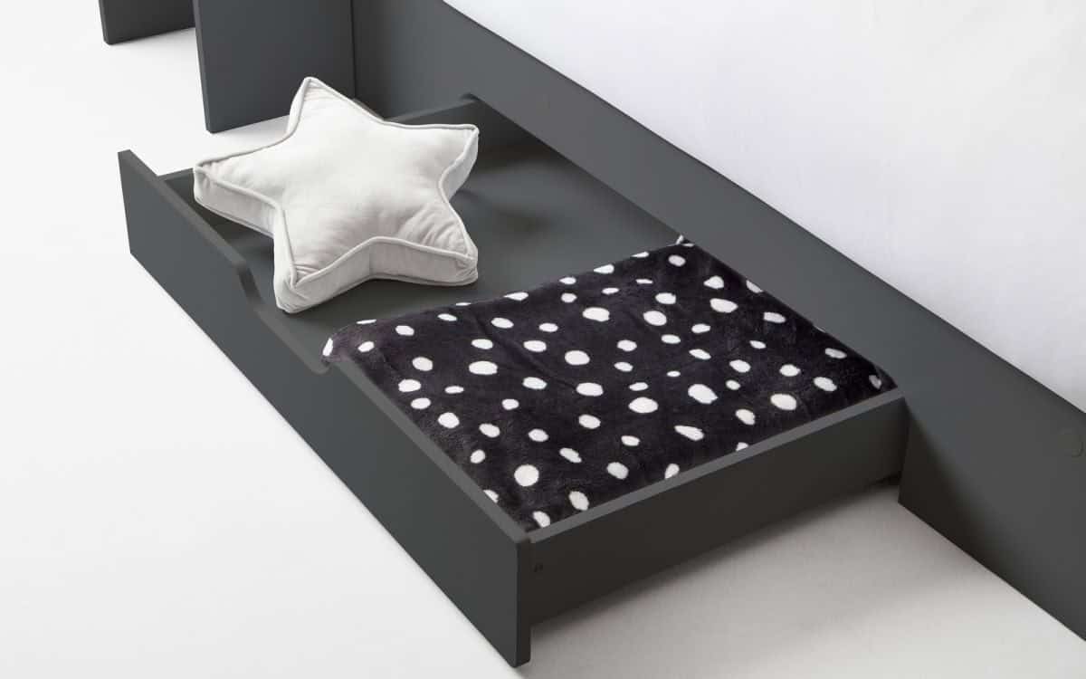 Lynx Triple Bunk Bed - Anthracite - Image 5