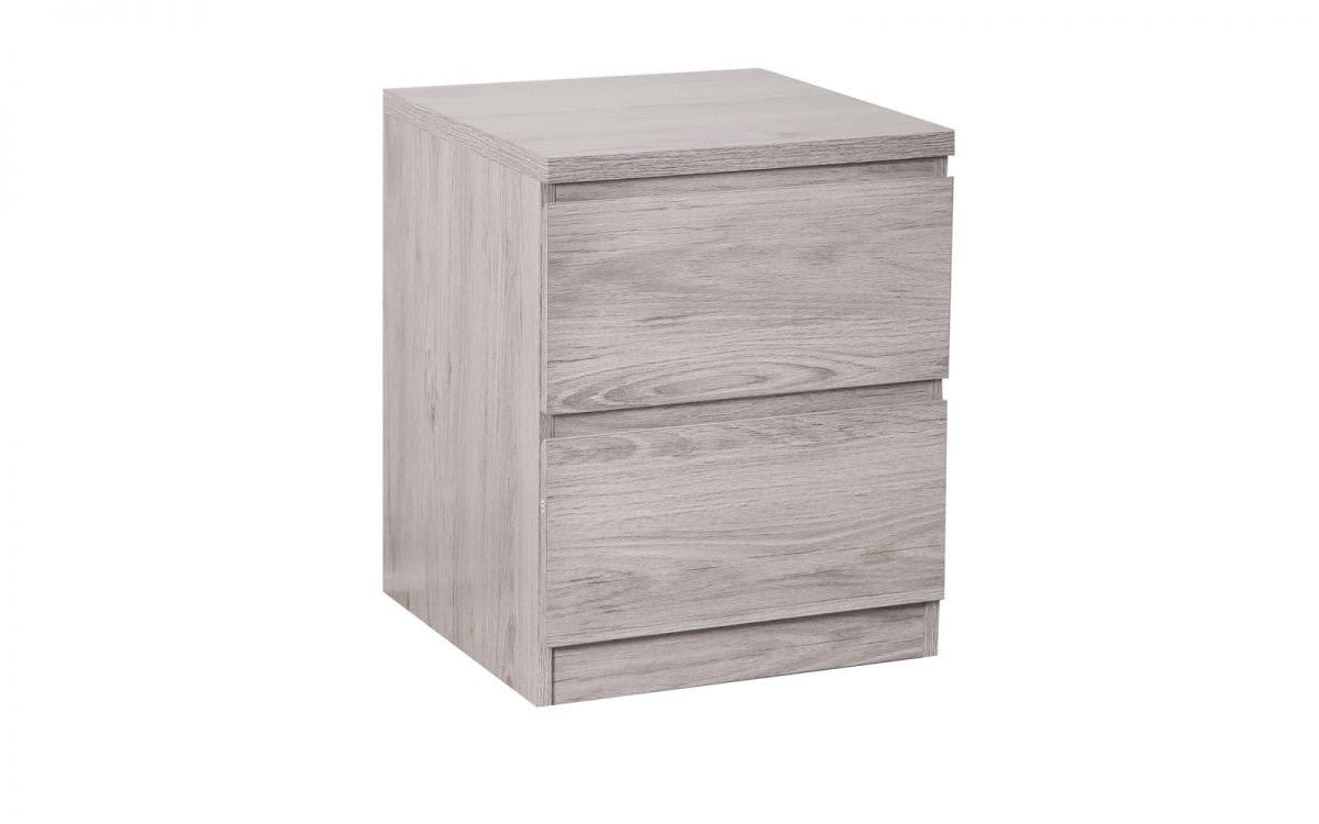 Dia Bedside - Grey Oak - Image 3