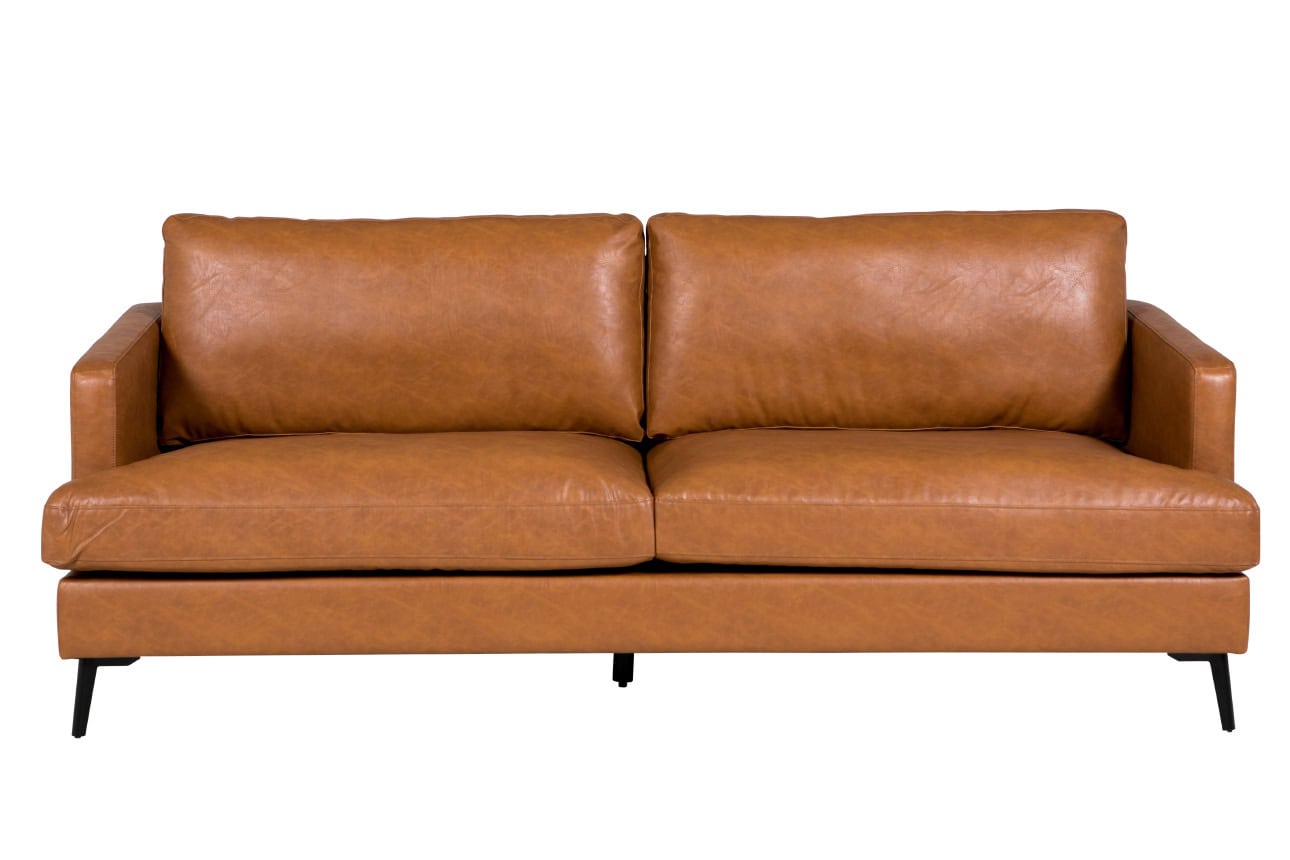 Jasper 3 Seater Sofa - Tan - Image 2