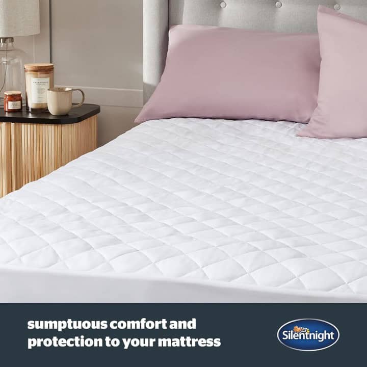 Silentnight Soft as Silk Mattress Protector - 5ft King Size - Image 2