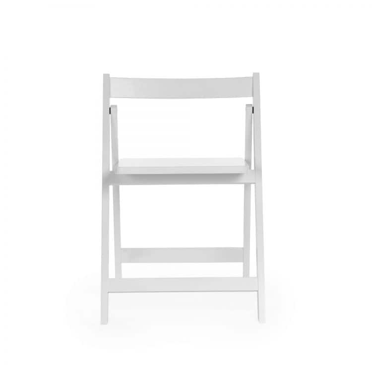 Gatis Small Gateleg Table with 2 Chairs - White - Image 8