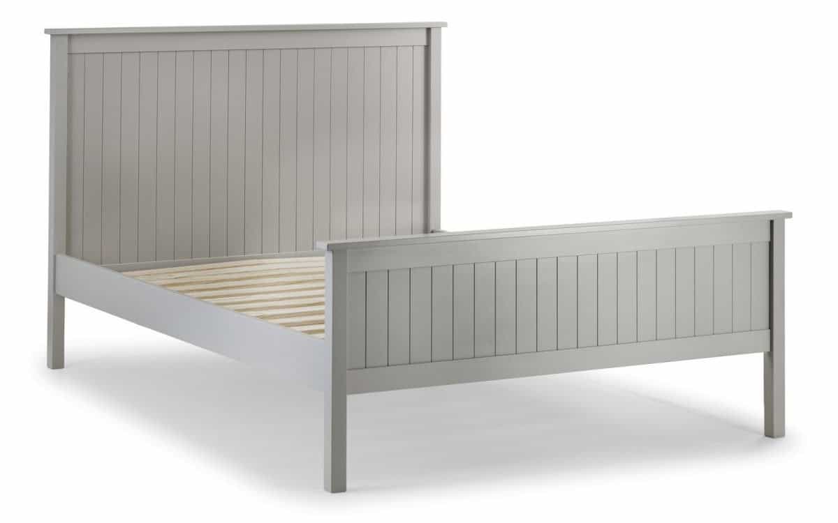 4ft6 Braid Bedframe - Dove Grey - Image 3