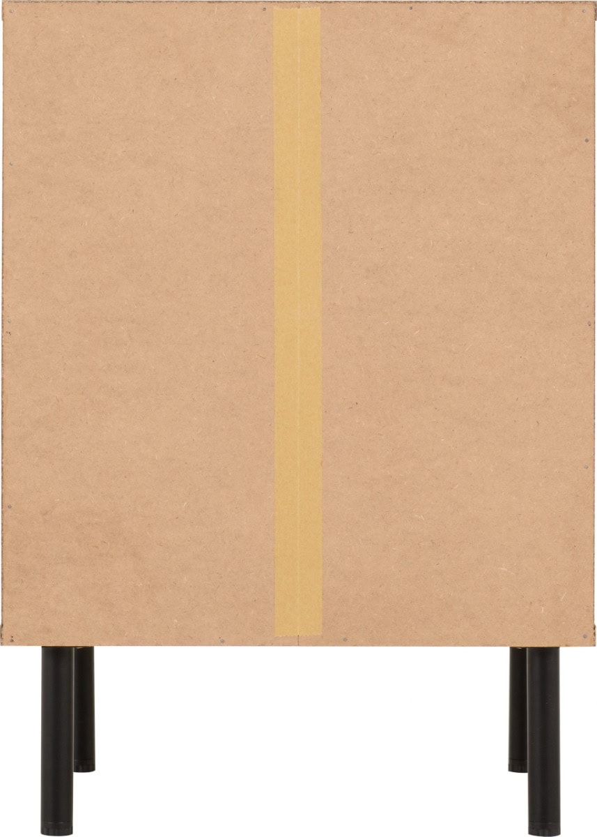 Leon 3 Drawer Bedside - Medium Oak Effect - Image 7