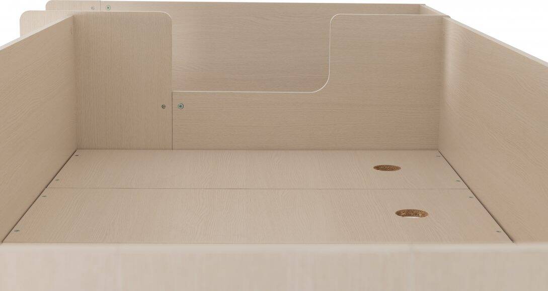 Jupiter High Sleeper Bed - White/Grey - Image 11