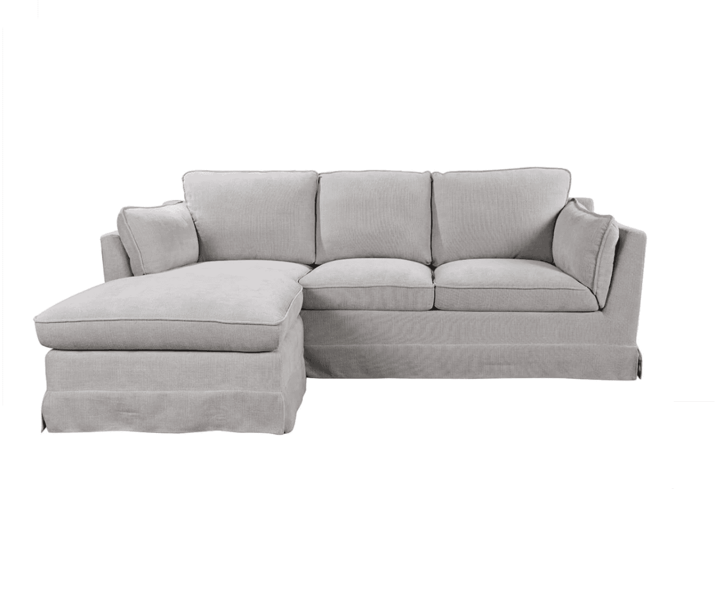 Ali Corner Sofa - Greige - Image 3
