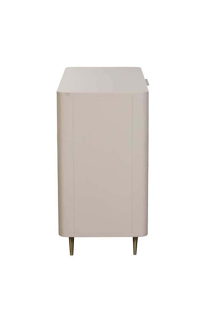 Baker Furniture Lily 3 Drawer Chest - Off-White - Image 2