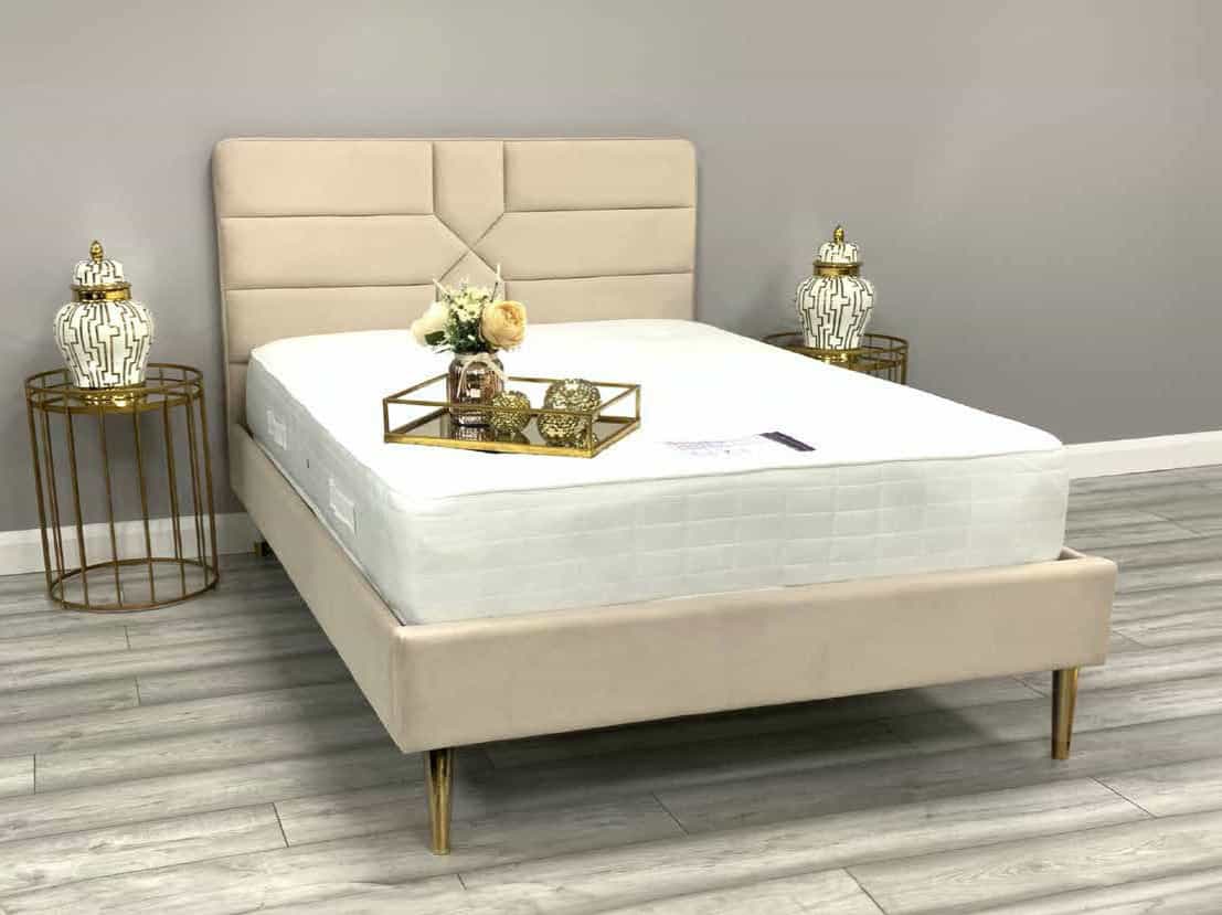 Brooke 5ft Bedframe - Mink | Buy Online | Beds.ie