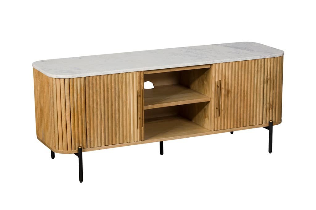 Baker Furniture Reed TV Unit - Mango Wood | Buy Online | Beds.ie