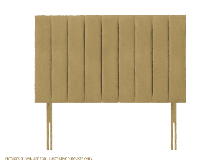 Apollo 2ft6 Dartford Headboard - Velvet Sand | Buy Online | Beds.ie