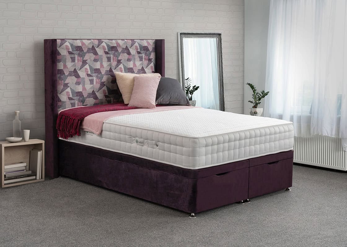 4ft6 Krystal Cool 1000 4 Drawer Divan Bed | Buy Online | Beds.ie
