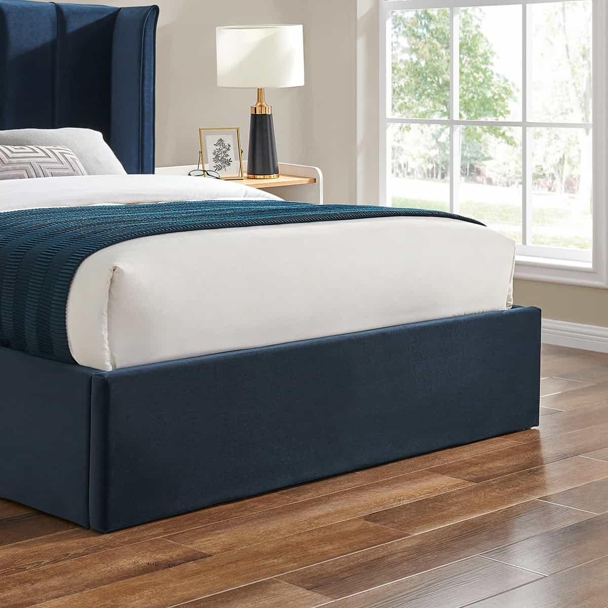 Limelight Polaris 5ft Ottoman - Navy Blue - Image 5