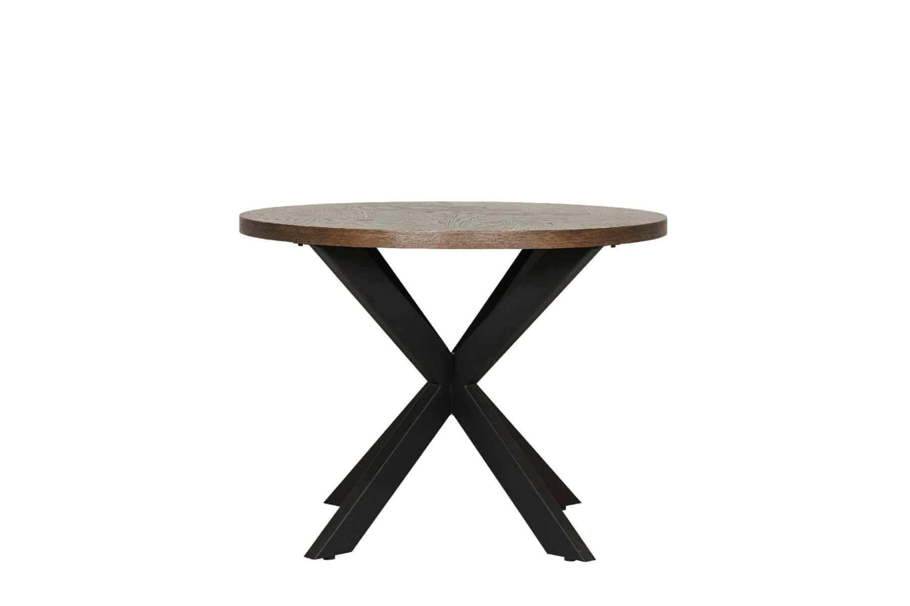 Nate Dining Table Round 1000 - Smoked Oak | Buy Online | Beds.ie