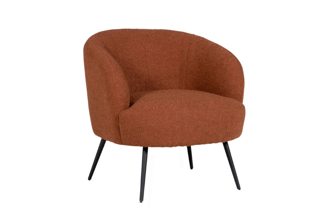 Shelbie Accent Chair - Rust | Buy Online | Beds.ie
