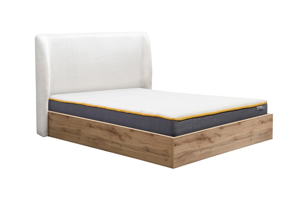 Halfden 5ft Ottoman Bedframe - White - Image 8