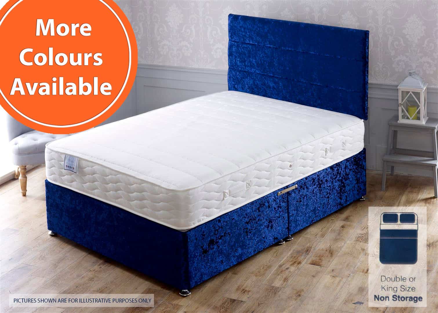Apollo 4ft6 Titan Bed | Buy Online | Beds.ie