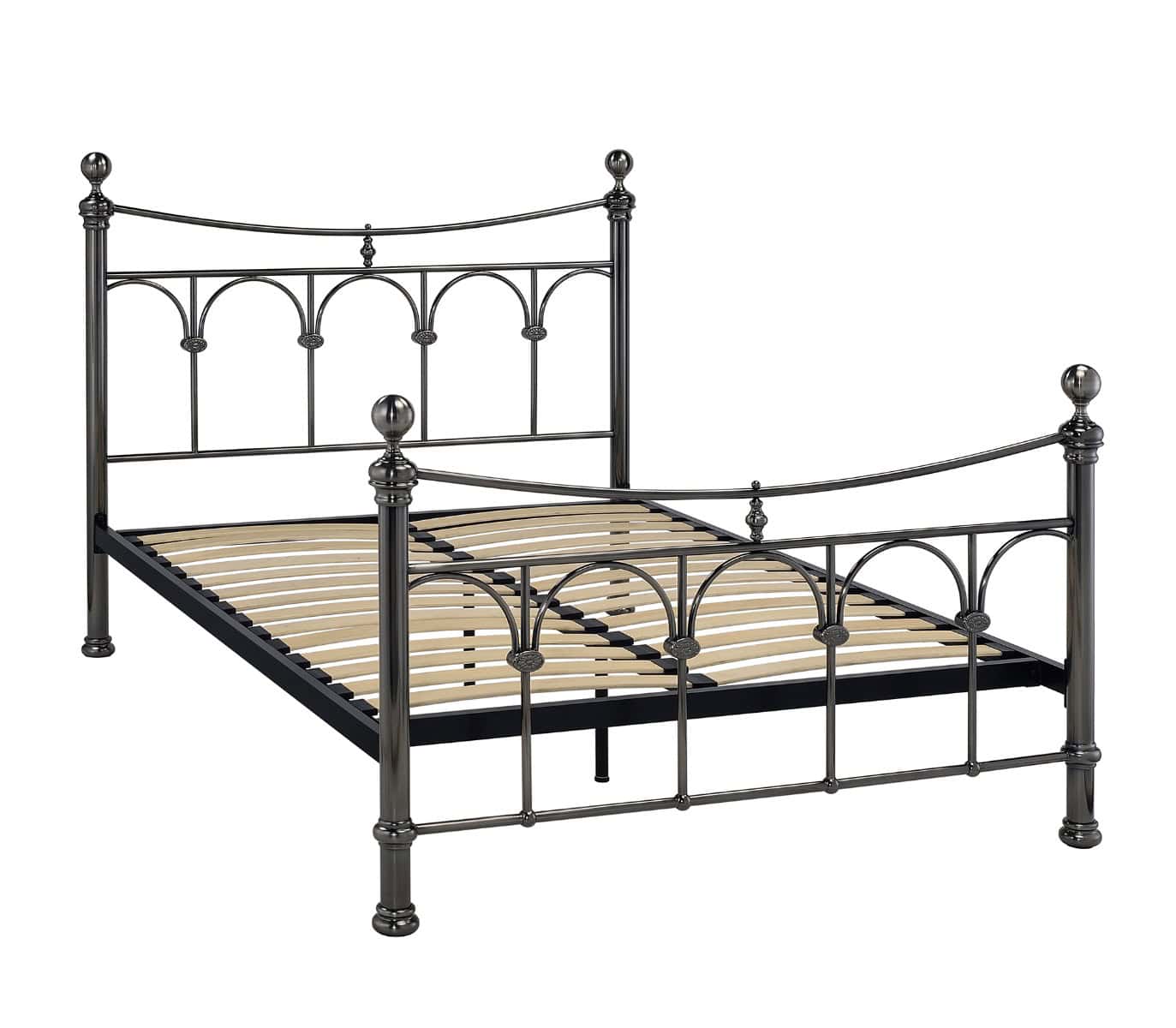 Limelight Gamma 6ft Bedframe - Antique Nickel - Image 5