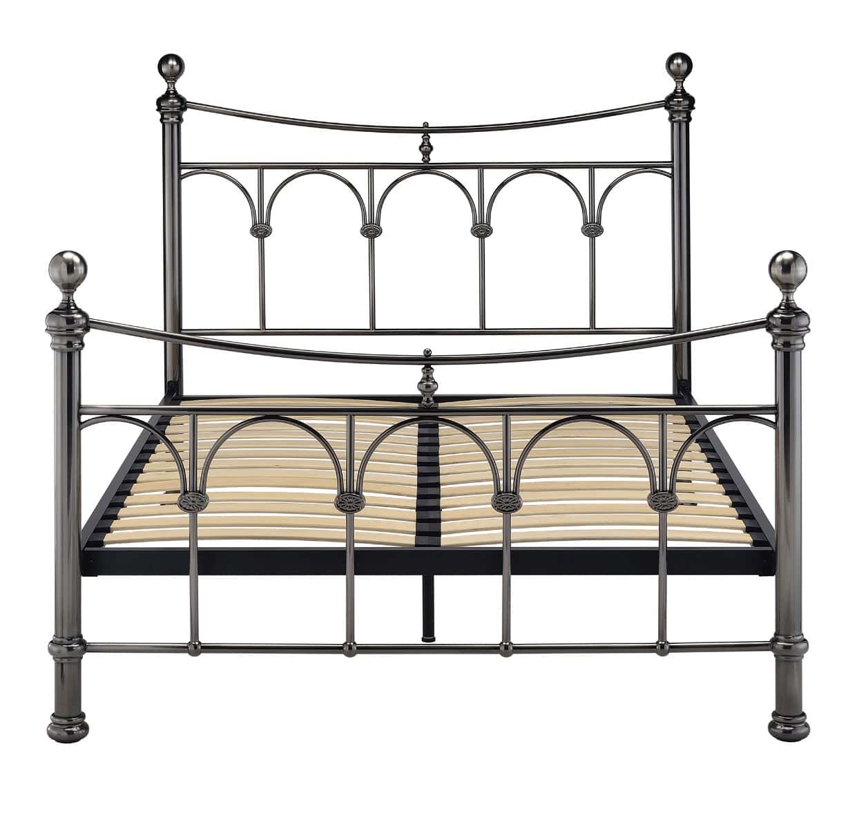 Limelight Gamma 6ft Bedframe - Antique Nickel - Image 6