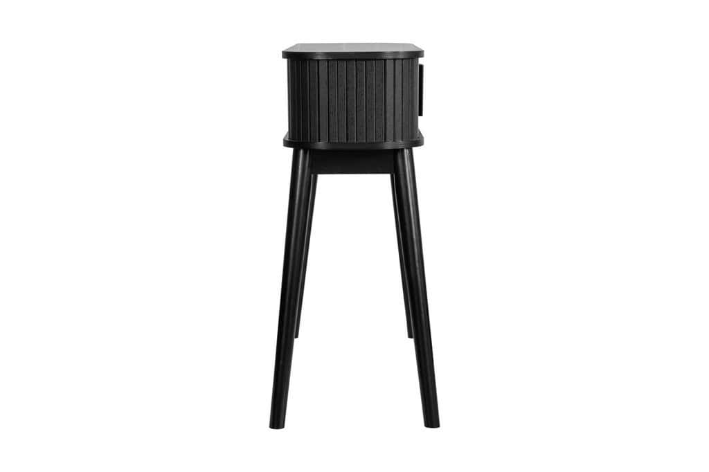 Axel Fluted Console Table - Black - Image 4
