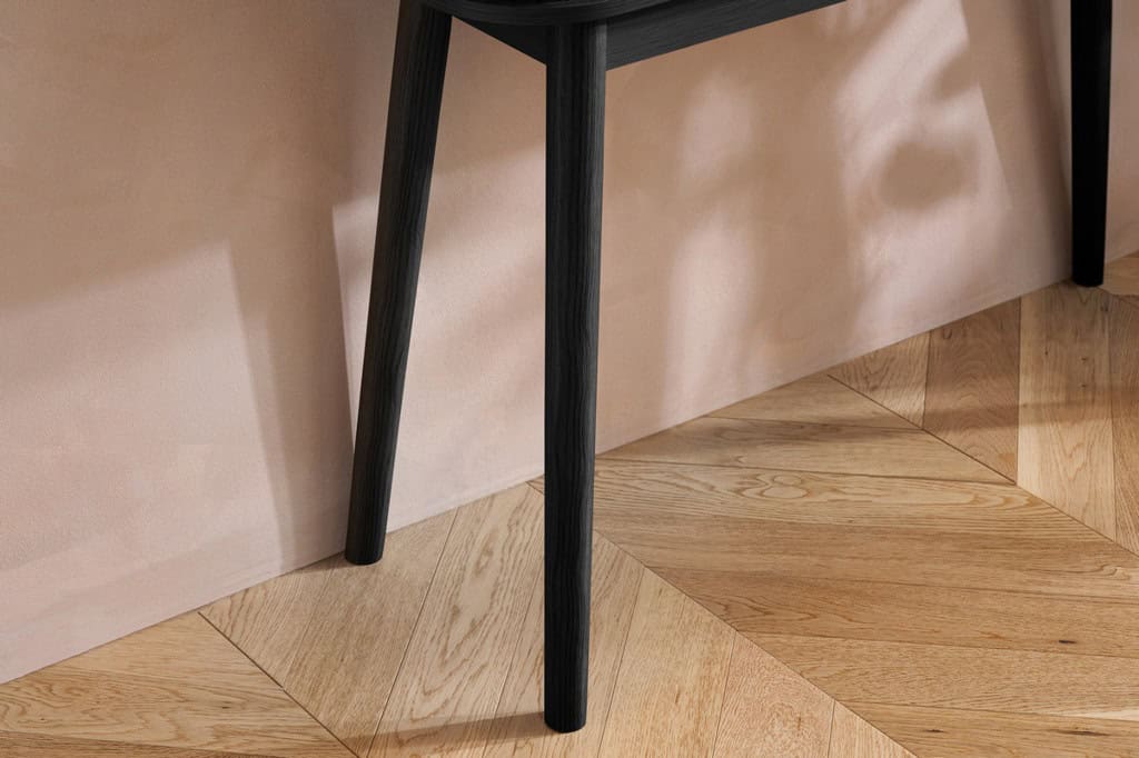 Axel Fluted Console Table - Black - Image 9