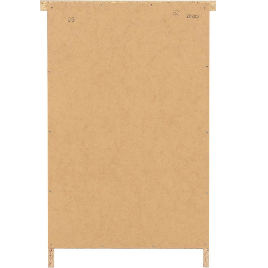Nevada 3 Drawer Bedside - White Gloss - Image 6