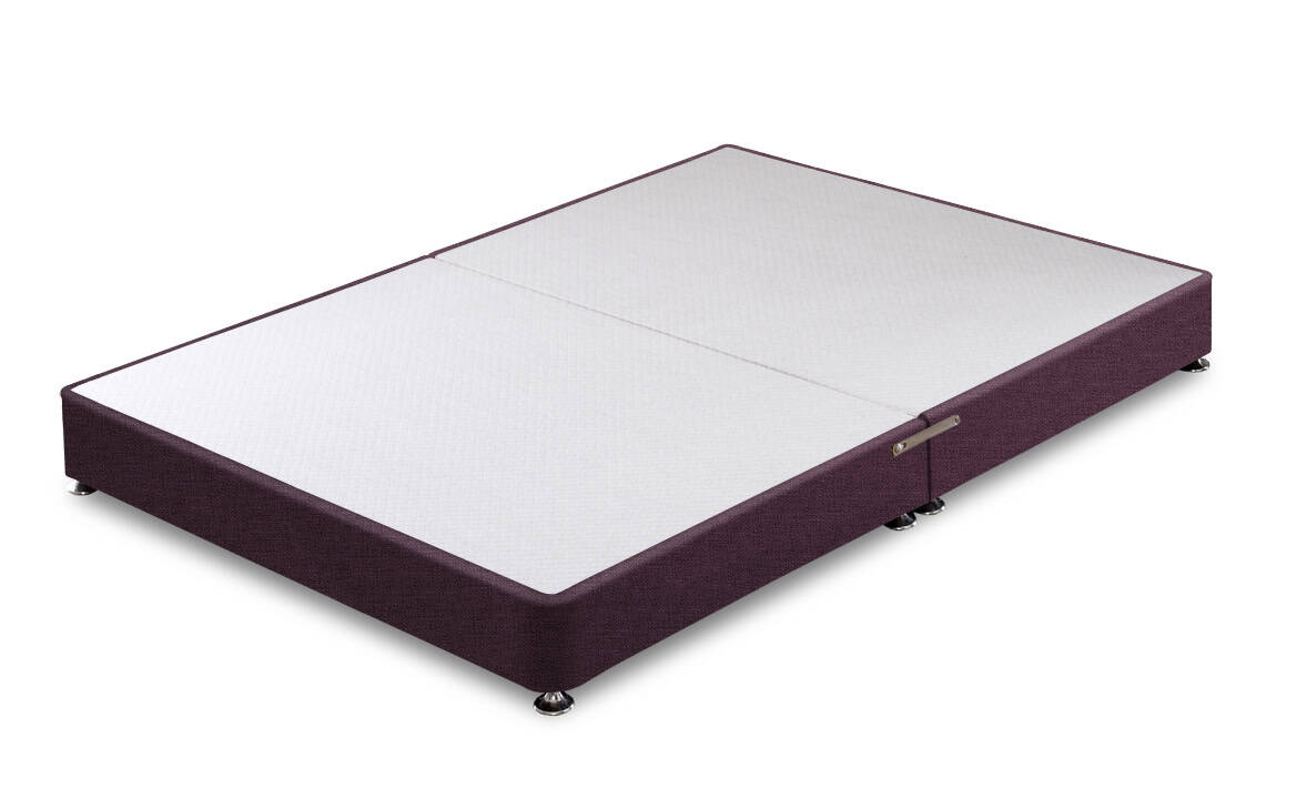 Apollo 5ft Azzure Purple Low Profile Divan Base | Buy Online | Beds.ie