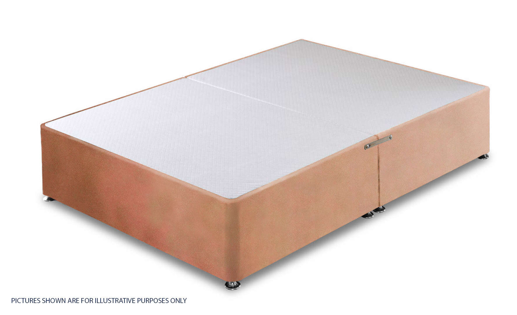Apollo 3ft6 Velvet Pink Divan Base | Buy Online | Beds.ie