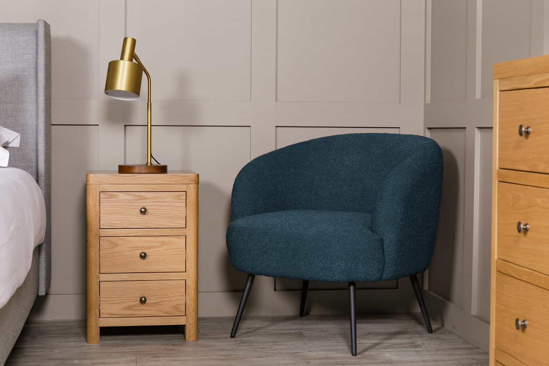 Shelbie Accent Chair - Navy - Image 9