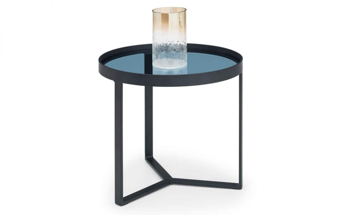 Scope Lamp Table - Smoked Glass - Image 2