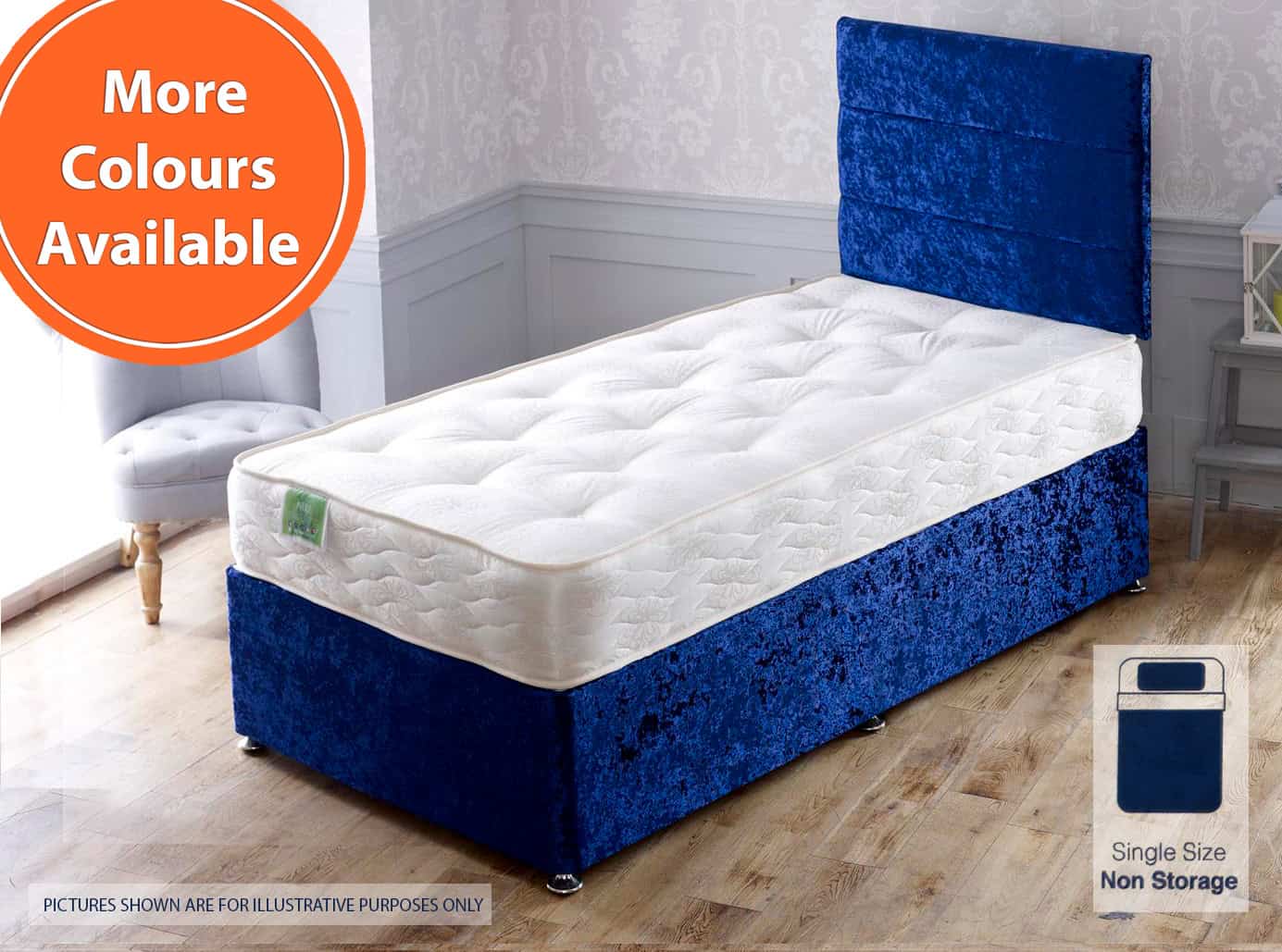 Apollo 2ft6 Nike Bed | Buy Online | Beds.ie