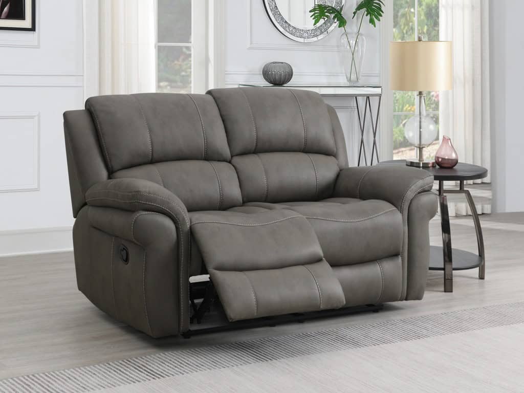 Farnham Ultra 2 Seater Manual Recliner - Grey | Buy Online | Beds.ie