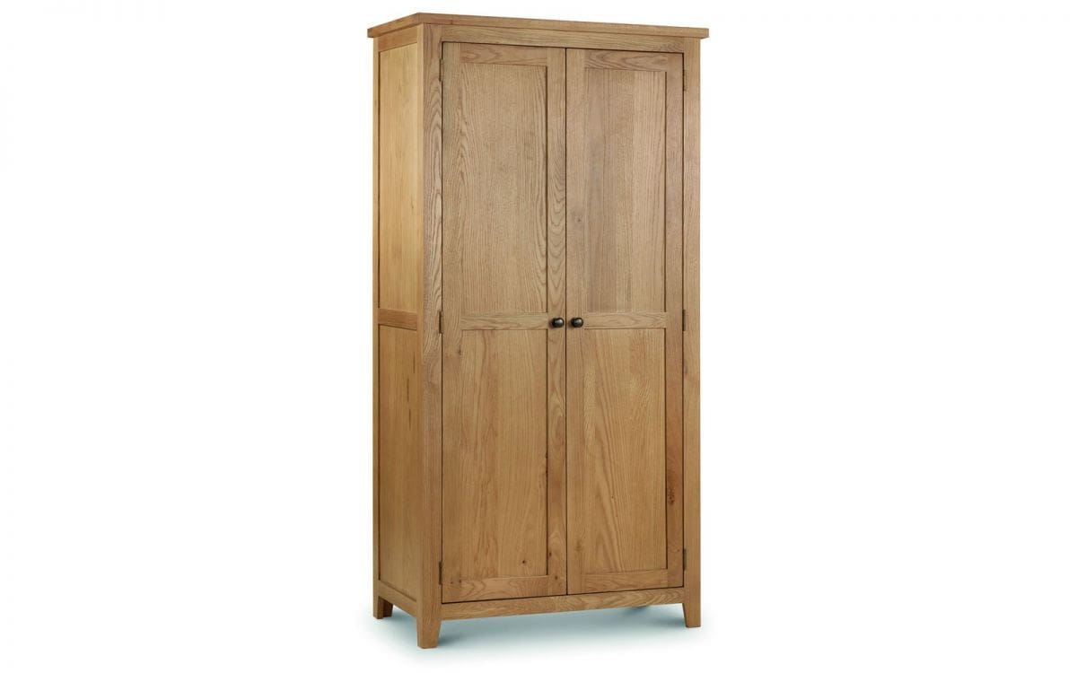 Marine 2 Door Wardrobe - Oak | Buy Online | Beds.ie
