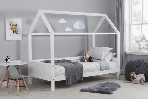 Home 3ft Bed - White | Buy Online | Beds.ie