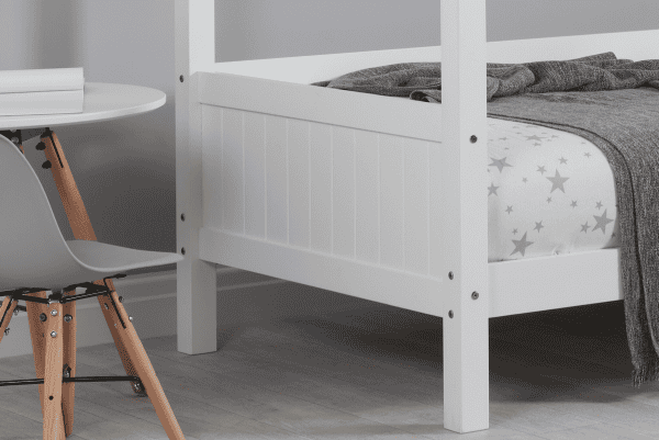 Home 3ft Bed - White - Image 3
