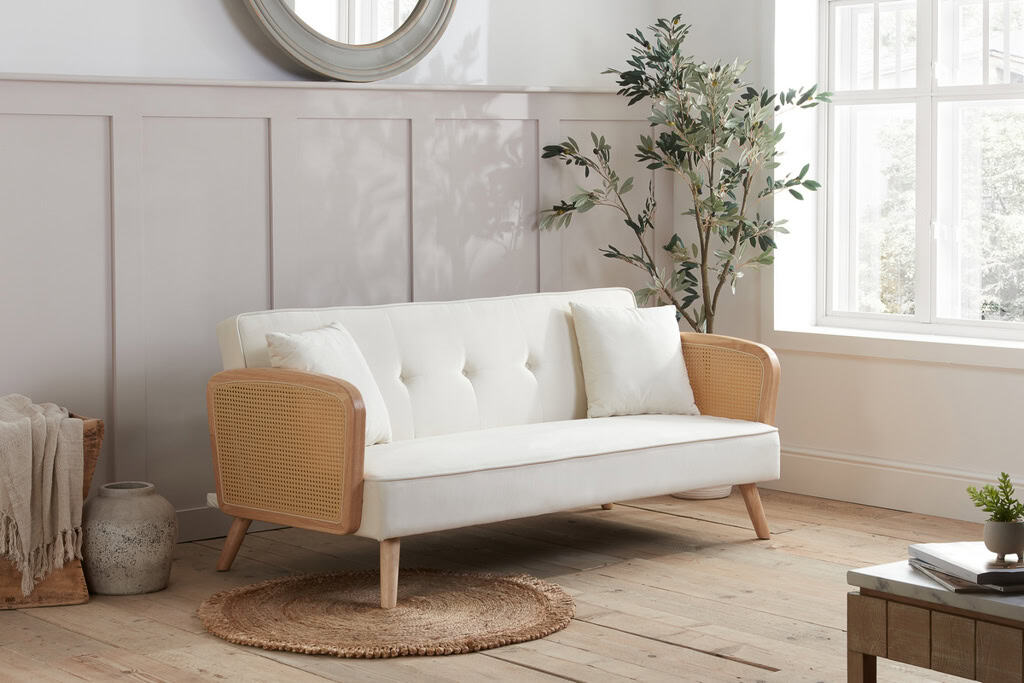Mila Sofa Bed - White | Buy Online | Beds.ie