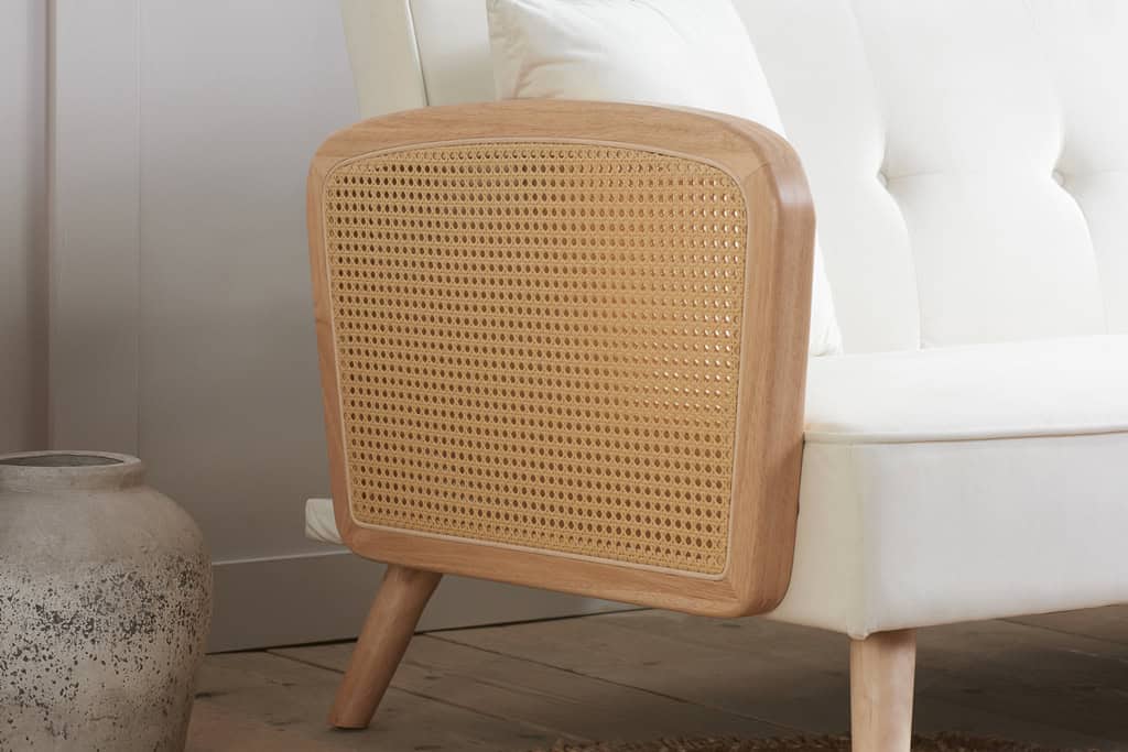 Mila Sofa Bed - White - Image 8