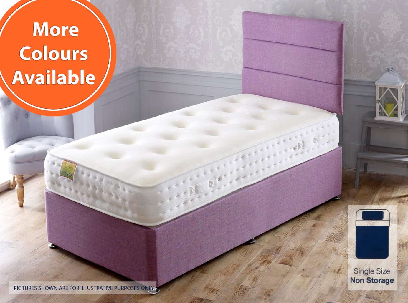 Apollo 2ft6 Calypso Bed | Buy Online | Beds.ie